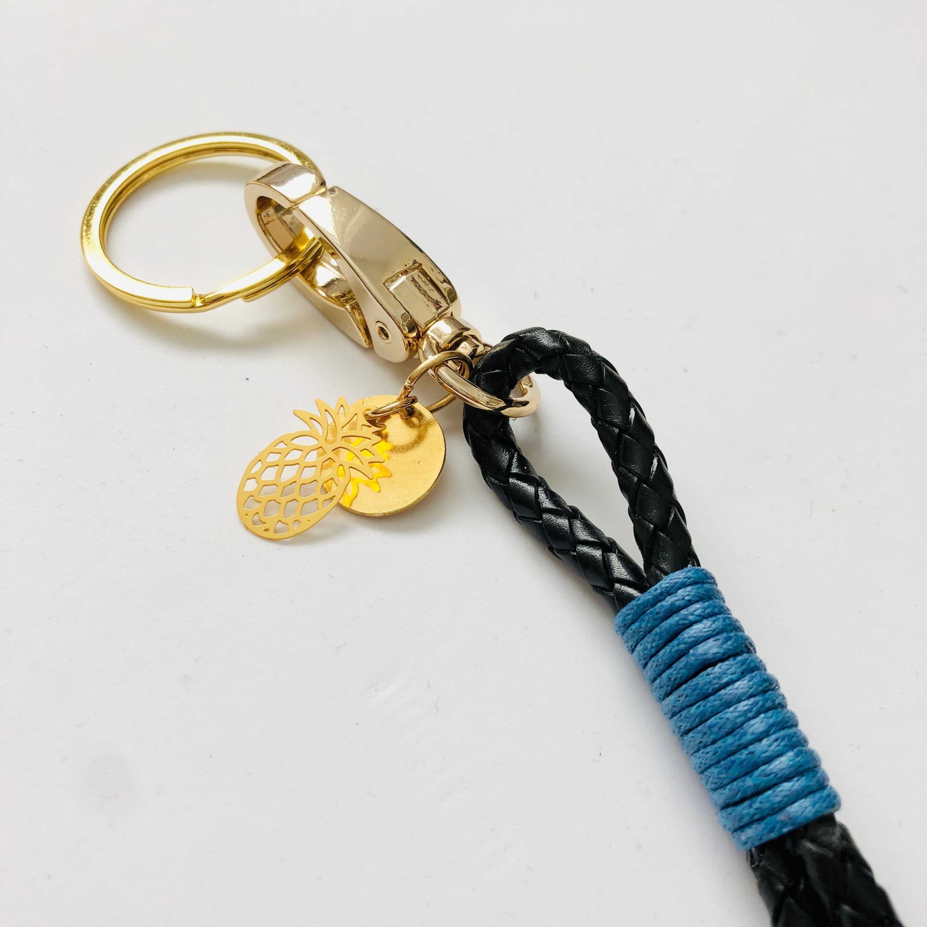 Schlüsselanhänger aus Leder NURI von